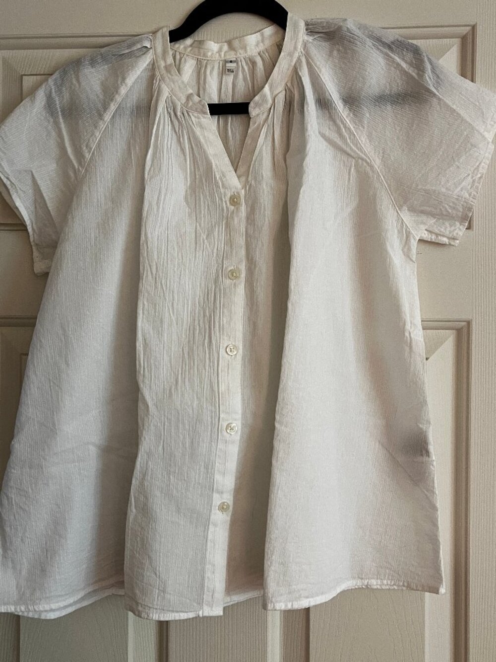 White Muji Blouse - 100% Cotton